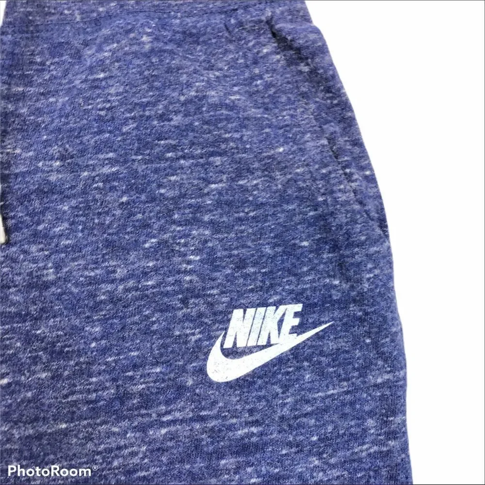 Nike‎ Boys Size Medium Blue cinched leg sweatpants